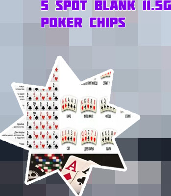 Blank set poker