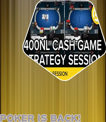 Cash game poker live