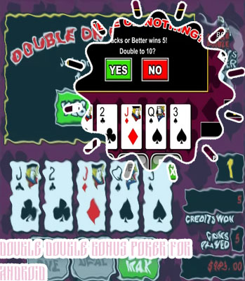 Play double double bonus poker