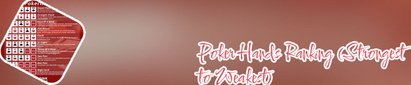 Poker hands highest to lowest