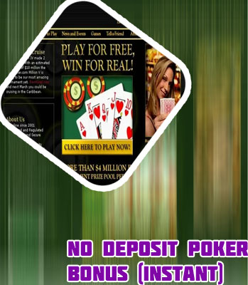 Poker no deposit required
