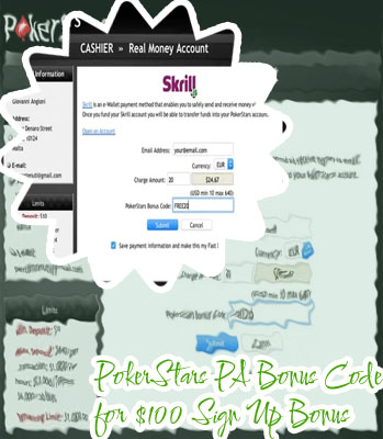 Pokerstars free money code