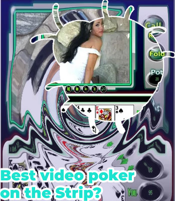 Strip video poker game